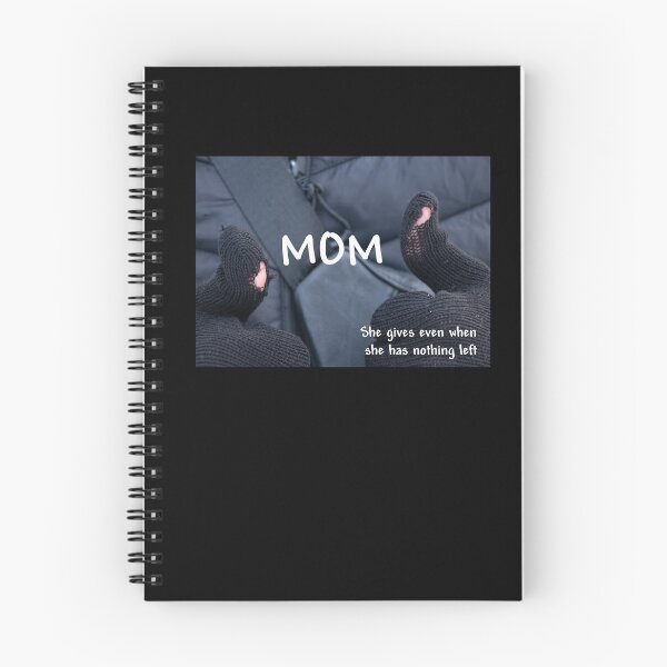 Item preview, Torn gloves and text mom and She gives even when she has nothing left designed and sold by EchoOfSilence.