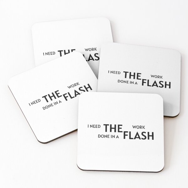 Item preview, I need it in A Flash (black) designed and sold by ZenZero88.