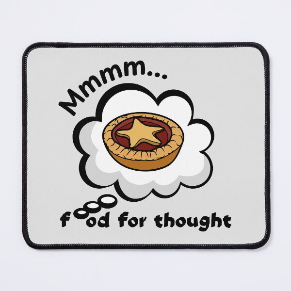 Item preview, Mmmm... A Mince Pie is Food for Thought. designed and sold by MPC-Mince-Pies.