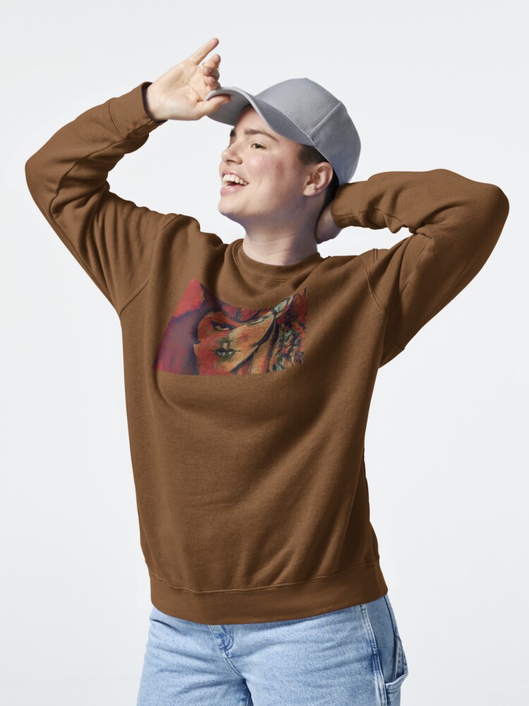 Thumbnail 5 of 7, Pullover Sweatshirt, Clara Bow: The Original “It Girl” designed and sold by 1SadBlackSheep.