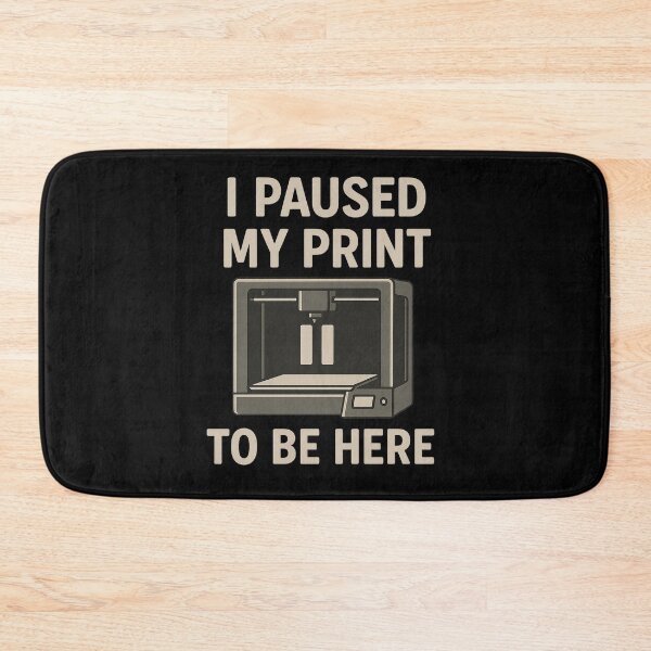 Item preview, I Paused My Print To Be Here designed and sold by BuddyBuilder.