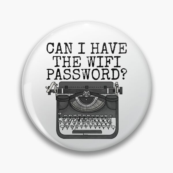 Item preview, Can I Have The Wifi Password? Typewriter Funny designed and sold by doodlerob.