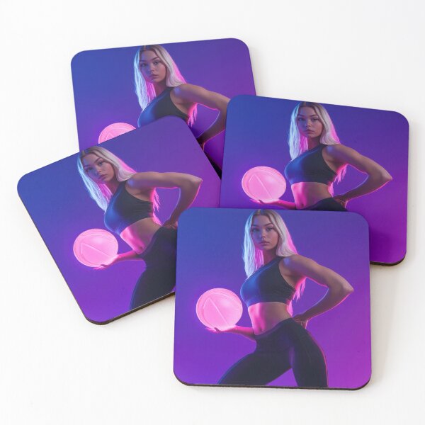 Item preview, Fit model with glowing disc designed and sold by anytka.