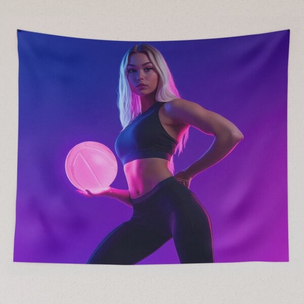 Item preview, Fit model with glowing disc designed and sold by anytka.