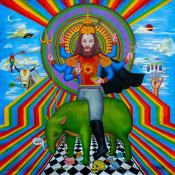 Artwork thumbnail, Polyglot Prayer to Save the World by Carlos Luis Sánchez Becerra