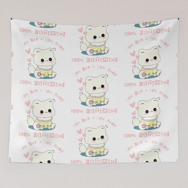 Item preview, Classy Cat Lady – 100% Cuteness Kawaii Design designed and sold by Ink on Thread.