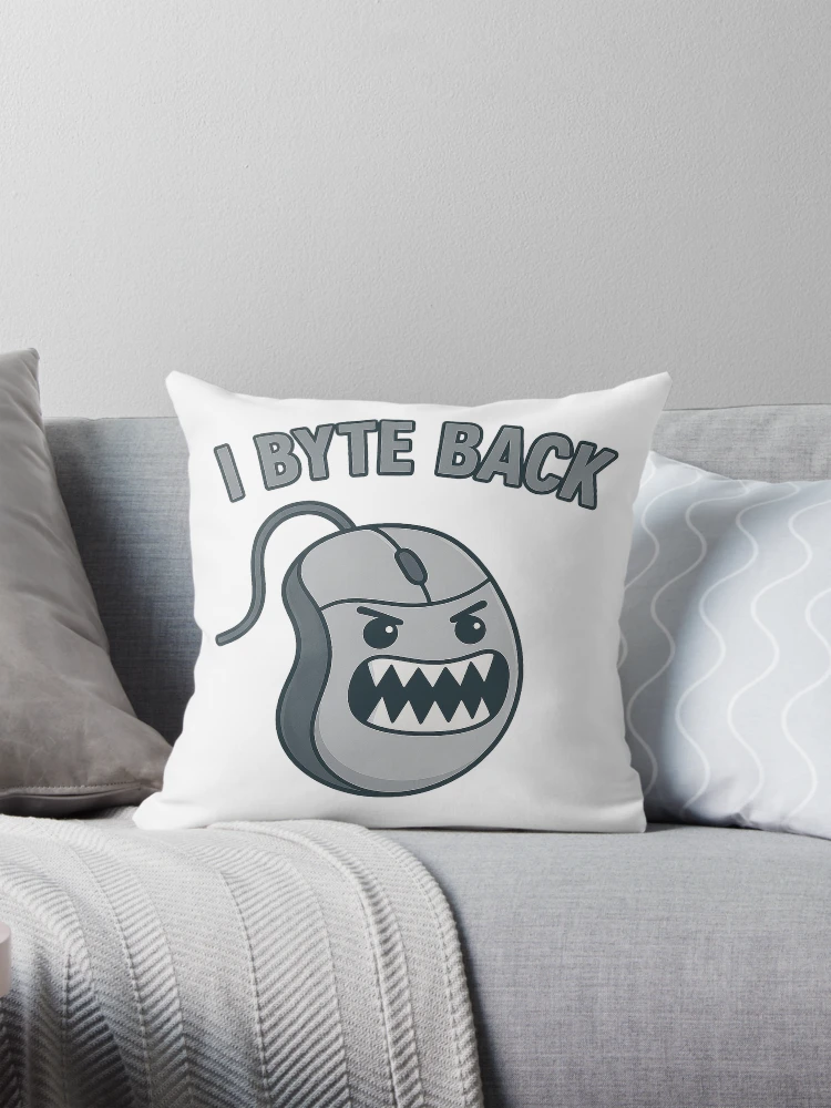 Thumbnail 1 of 4, Pillow, I Byte Back designed and sold by RNiLab.