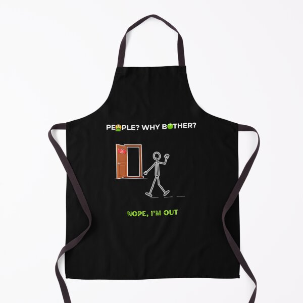Item preview, People? Why Bother? Nope, I’m Out! designed and sold by Pikole.
