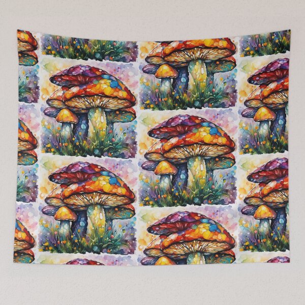 Item preview, Pretty Shrooms  designed and sold by IvaRenee.
