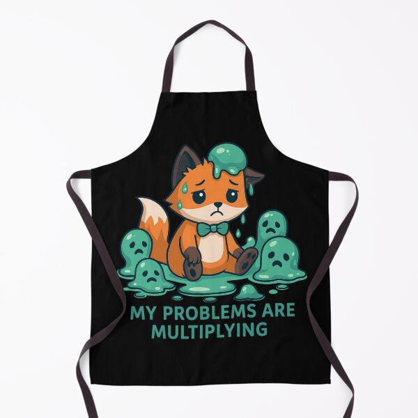 Item preview, My Problems Are Multiplying Cute Fox designed and sold by Lukasz Kobylka.