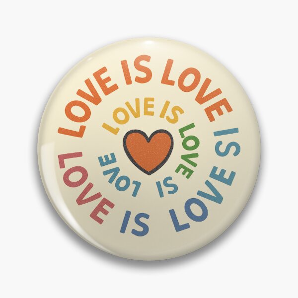 Item preview, Love Is Love Spiral Rainbow Sticker – LGBTQ+ Affirmation designed and sold by Queer Designs.