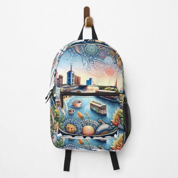 Item preview, Melbourne Essence: Vibrant City and Culture - Stamp designed and sold by StampGPT.