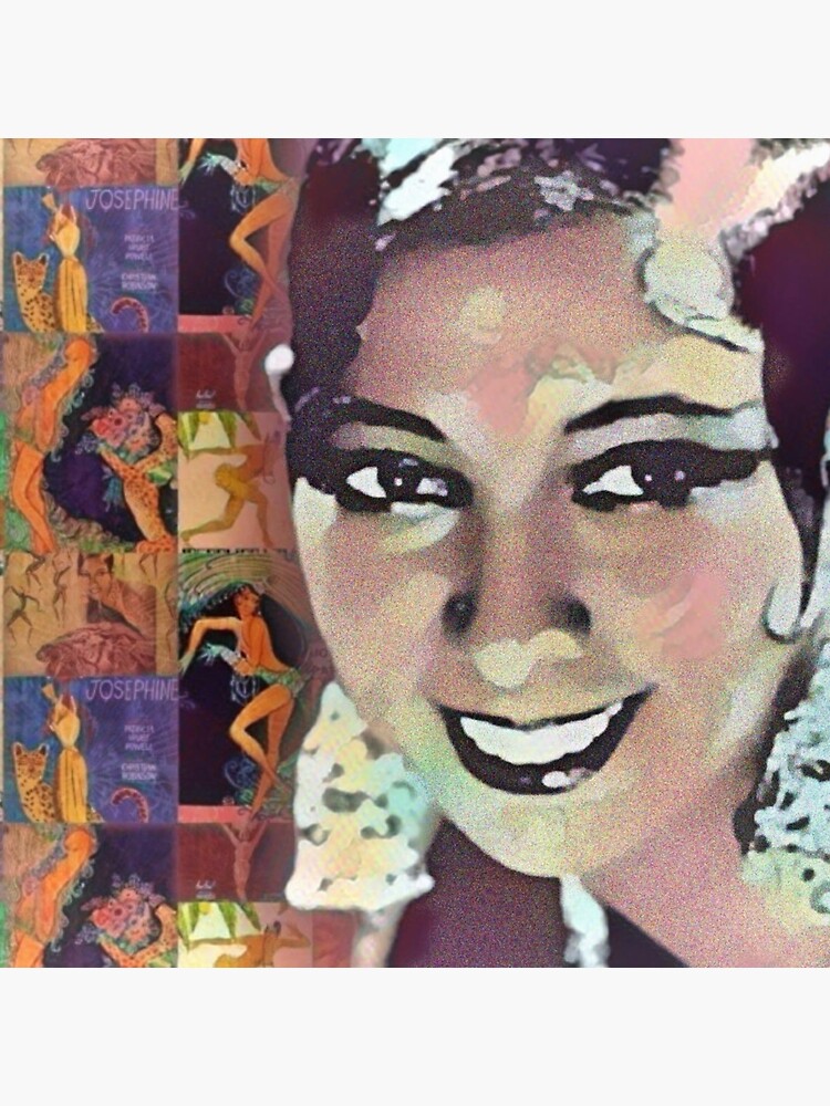 Thumbnail 3 of 3, Sticker, Josephine Baker: Jazz Age Icon designed and sold by 1SadBlackSheep.