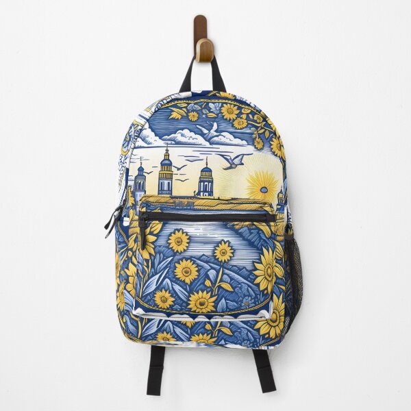Item preview, Blue and Yellow Ukraine - Stamp designed and sold by StampGPT.