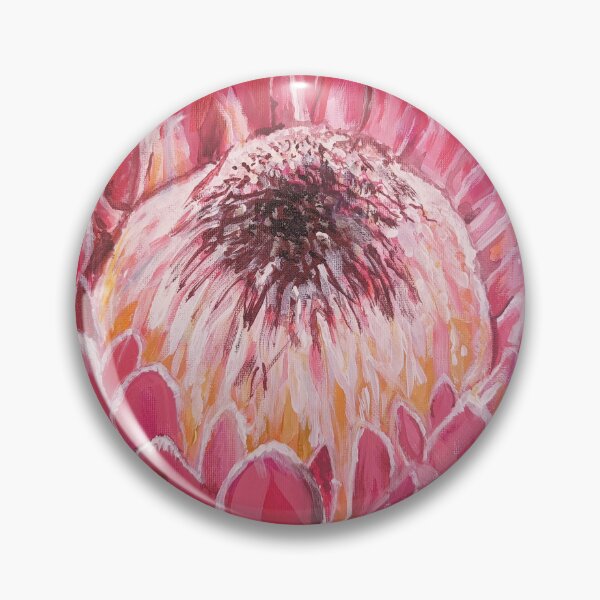 Item preview, Ice Pink Protea Painting  designed and sold by adibe22.