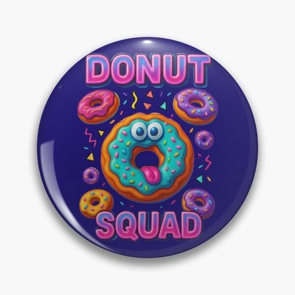 Item preview, Donut Squad Funny Colorful Sprinkle Donut Party Design	 designed and sold by Victor Shadehorn.