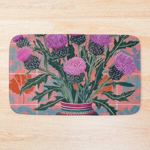 Item preview, A Vase of of Thistles designed and sold by zuluspice.