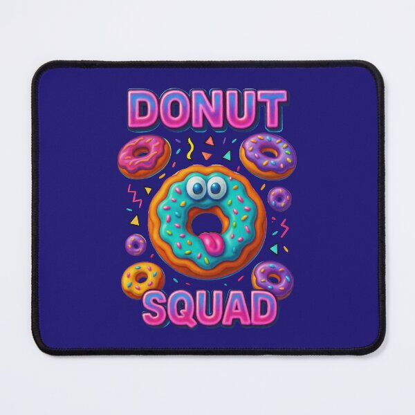 Item preview, Donut Squad Funny Colorful Sprinkle Donut Party Design designed and sold by Victor Shadehorn.
