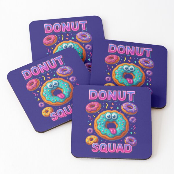 Item preview, Donut Squad Funny Colorful Sprinkle Donut Party Design	 designed and sold by Victor Shadehorn.