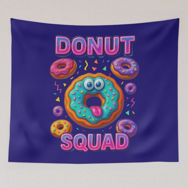 Item preview, Donut Squad Funny Colorful Sprinkle Donut Party Design	 designed and sold by Victor Shadehorn.