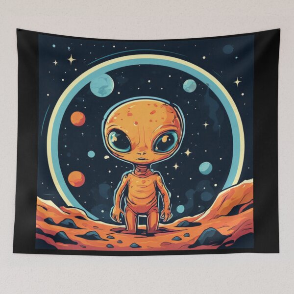 Item preview, Alien on Planet designed and sold by Planetporridge.
