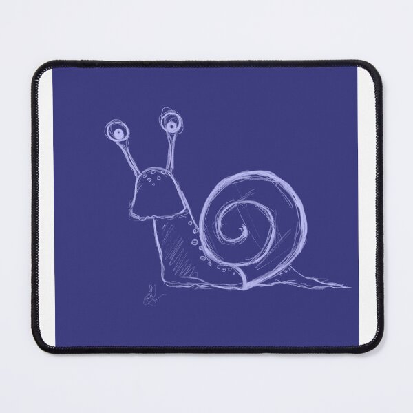 Item preview, Simon snail friend purple rain  designed and sold by ToffeeHelen.