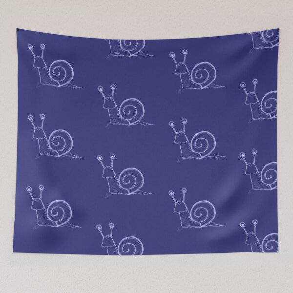 Item preview, Simon snail friend purple rain  designed and sold by ToffeeHelen.