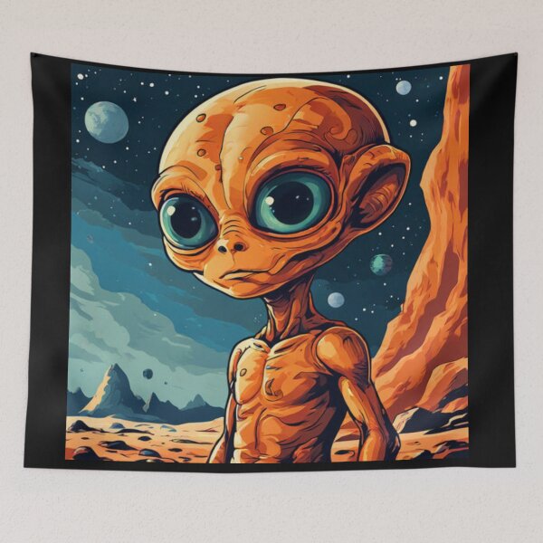 Item preview, Alien on Mars designed and sold by Planetporridge.