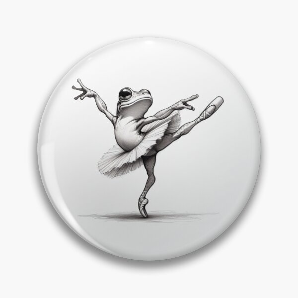 Item preview, Toad-ally Pirouetting designed and sold by Delemore Art.