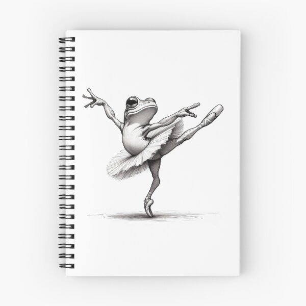 Item preview, Toad-ally Pirouetting designed and sold by Delemore Art.