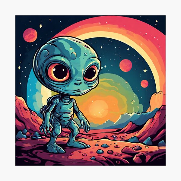 Item preview, Crazy Alien Planet designed and sold by Planetporridge.