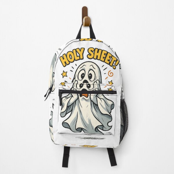 Item preview, Funny “Holy Sheet!” Ghost Pun – Cute Halloween Cartoon Design designed and sold by lamp148.