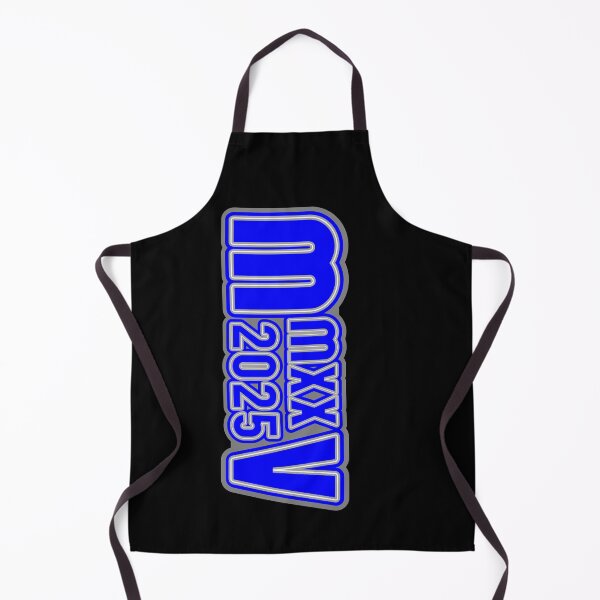 Item preview, 2025 MMXXV Roman Numerals Blue Gray Sideways designed and sold by GFamilyC.