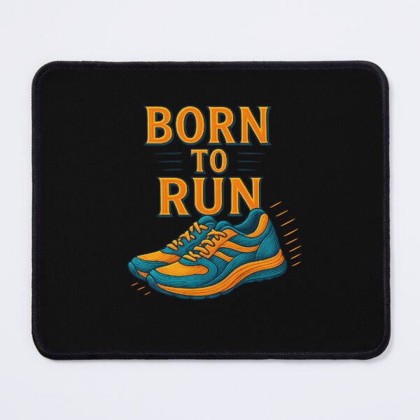 Item preview, Born to Run Vintage Runner Art designed and sold by Designeerguy.