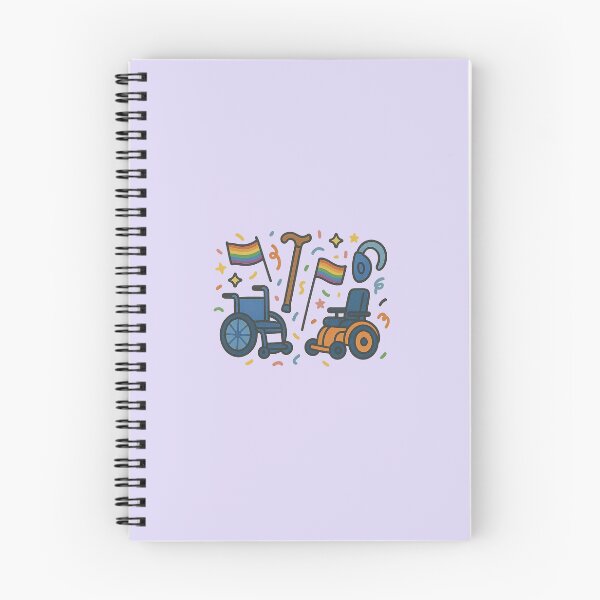 Item preview, Mobility Aid Pride Parade – Disabled & Queer Sticker designed and sold by Queer Designs.