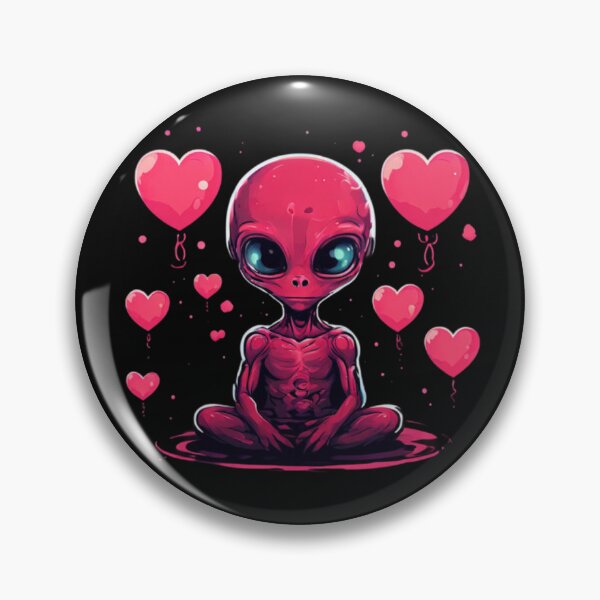 Artikelvorschau, Süße Alien-Liebe entworfen und verkauft von Planetporridge.