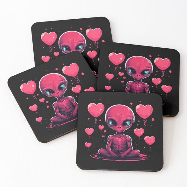 Item preview, Cute Alien Love designed and sold by Planetporridge.