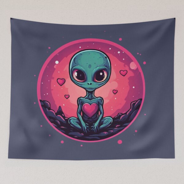 Item preview, Fun Alien Love designed and sold by Planetporridge.