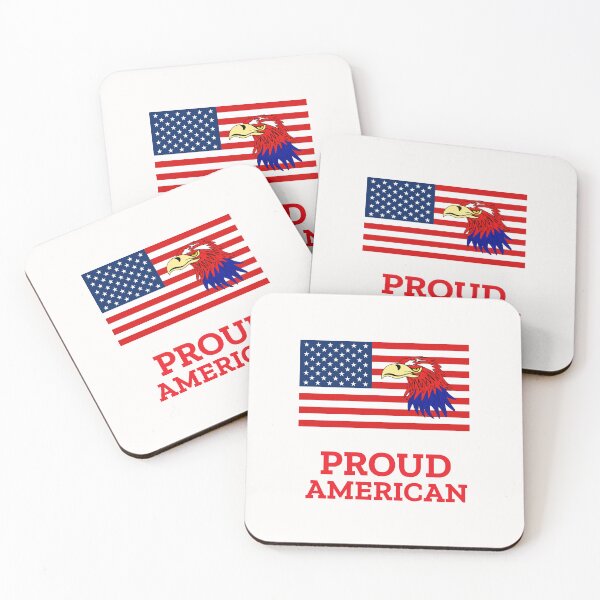 Item preview, Patriotic Bald Eagle American Flag designed and sold by Sartoris Art.