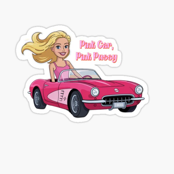 Item preview, Pink Car, Pink Pussy designed and sold by GlamGhoulBTQ.