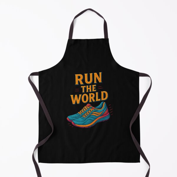 Item preview, Run the World Street Sneakers Design designed and sold by Designeerguy.