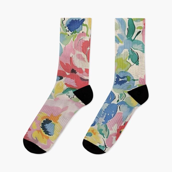 Item preview, Retro Watercolor Garden Splash – Bold Pastel Flowers designed and sold by jennifer-sue.