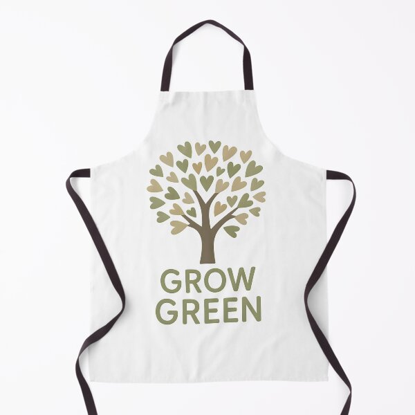 Item preview, Grow Green – Minimalist tree with heart leaves designed and sold by AlphaAutomation.