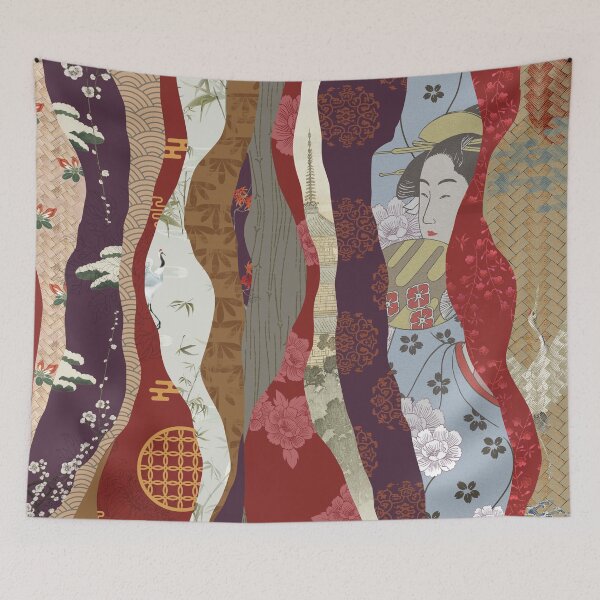 Item preview, Echoes of Japan: Lines in Harmony designed and sold by BebaDesignArt.
