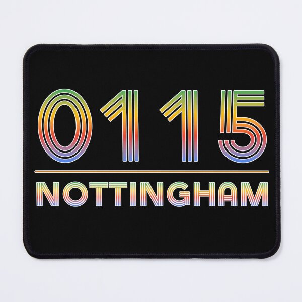 Item preview, 0115 Nottingham Area Code  designed and sold by streetlist.