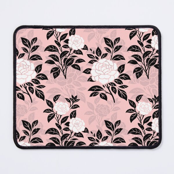 Item preview, Camellia Flowers Black and White designed and sold by SilverPegasus.