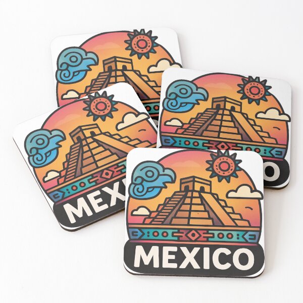 Item preview, Mexico Culture Sticker – Chichen Itzá designed and sold by Naau.us.