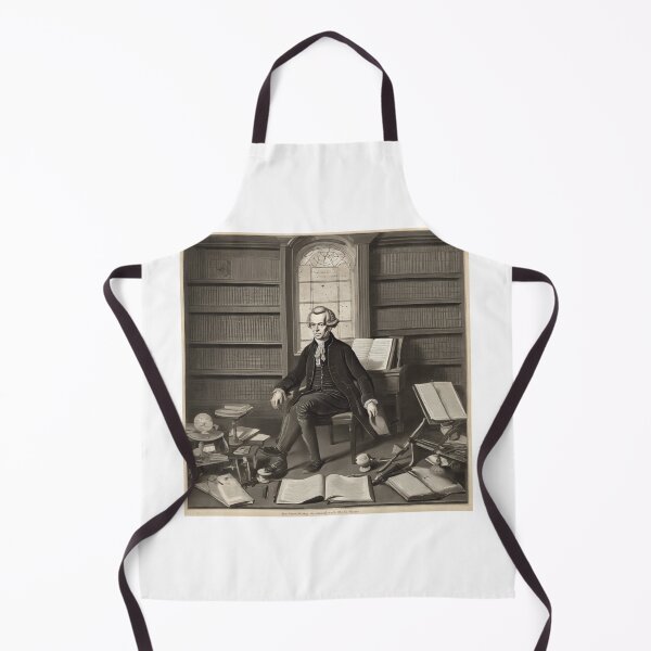 Item preview, Immanuel Kant in his library Aesthetic Philosophy Design Gift designed and sold by andrew758.