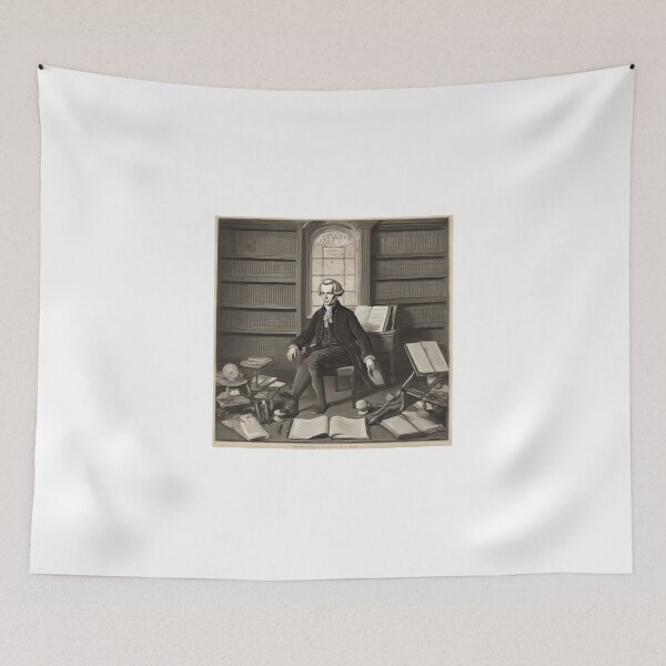 Item preview, Immanuel Kant in his library Aesthetic Philosophy Design Gift designed and sold by andrew758.