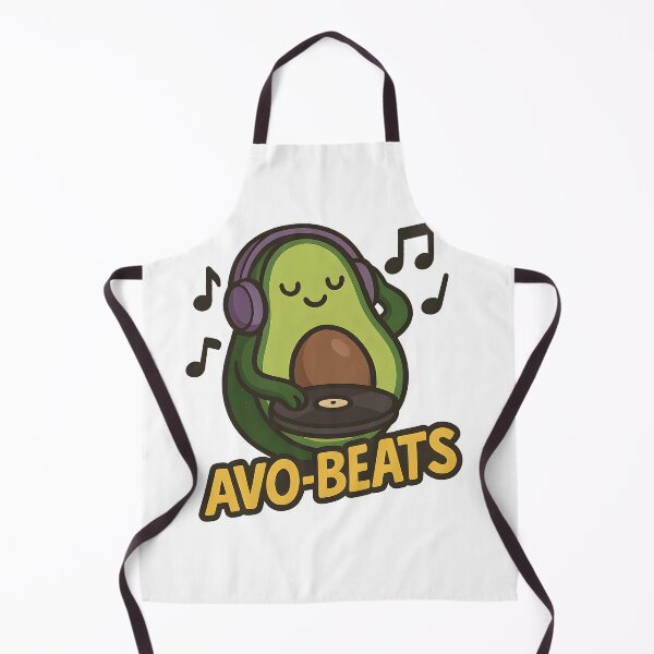 Item preview, AVO-BEATS – Funny Avocado DJ designed and sold by AlphaAutomation.